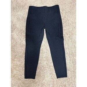 Liverpool Los Angeles Women's Pants Size 4 Petite Pull On Plaid Skinny Stretch